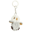 Tiny softies snowy owl keyring