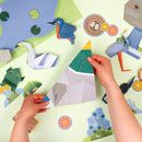 Wetland wildlife origami