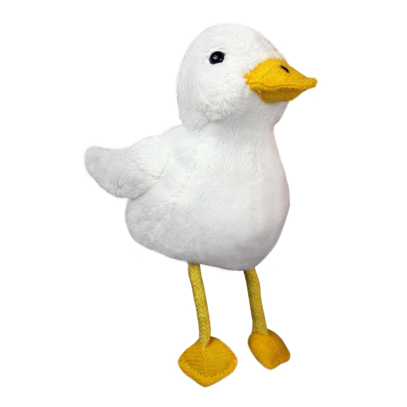 White Duck finger puppet