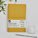 Vent for Change Recycled leather refillable weekly planner