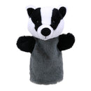 Badger hand puppet