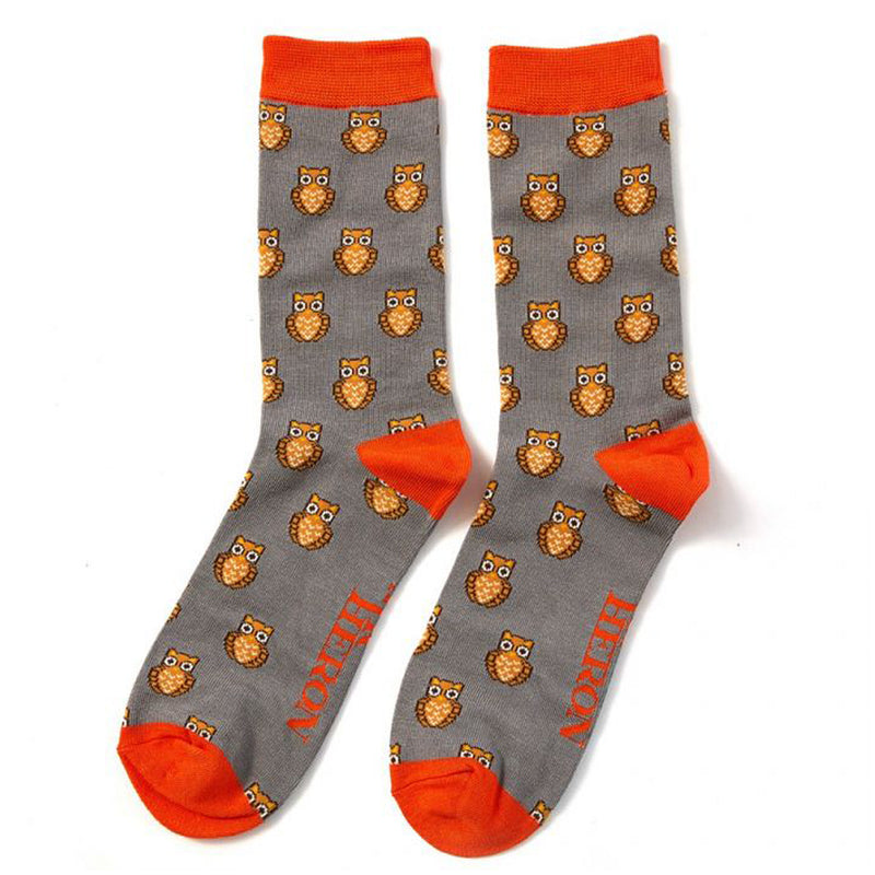 Men's owls box socks