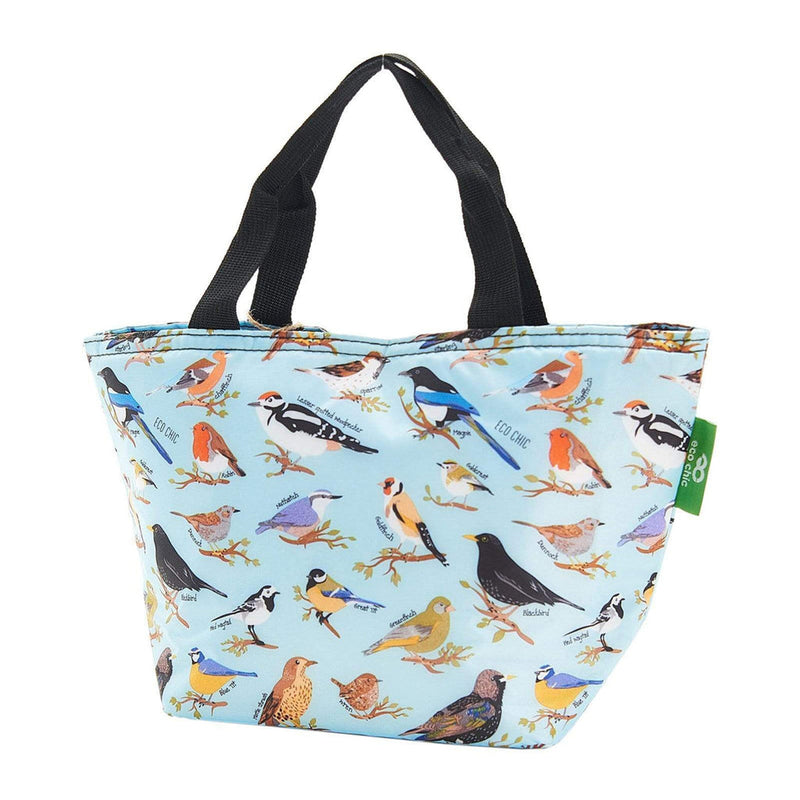 Eco Chic Lightweight Foldable Lunch Bag Wild Birds