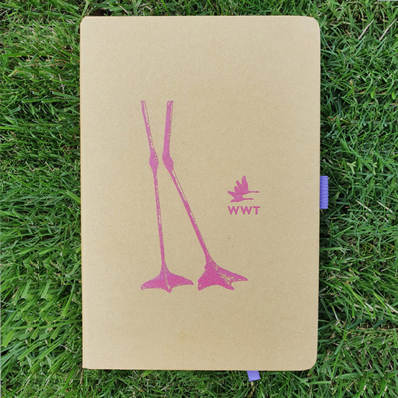 Flamingo recycled notebook (A5)
