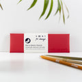 Recycled leather pen pouch - available in 5 colours